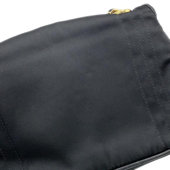 CHANEL Black Logo Shoulder Bag - Picture 11 of 16